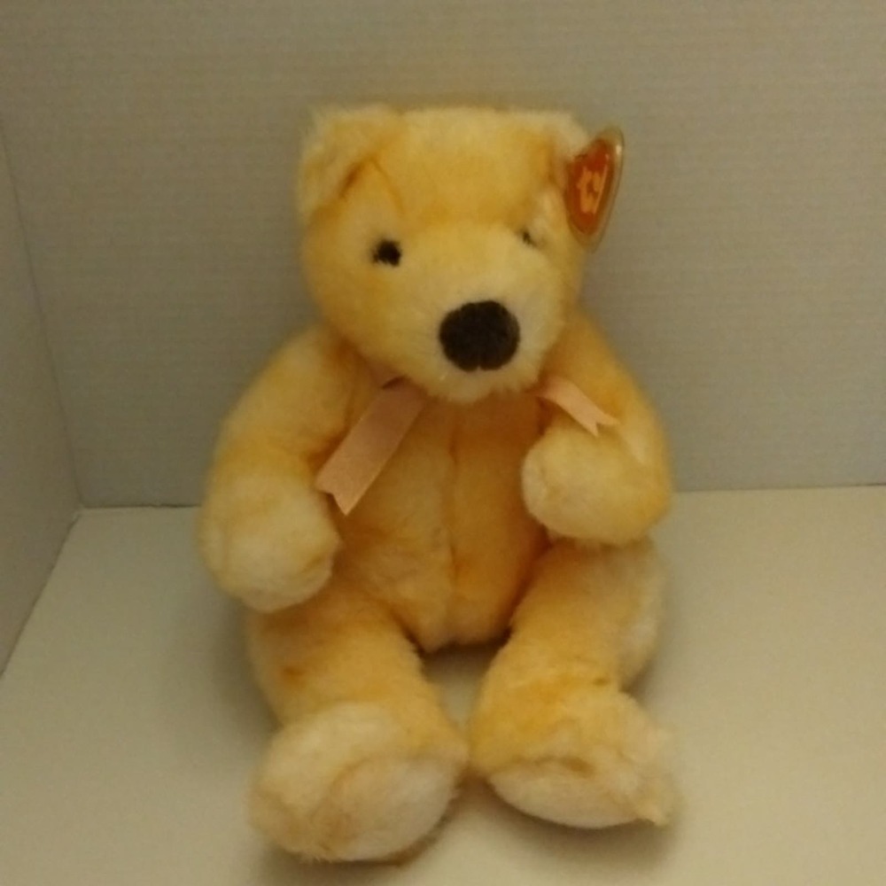 TY 1999 Butterberry bear plush with tags 14" tall